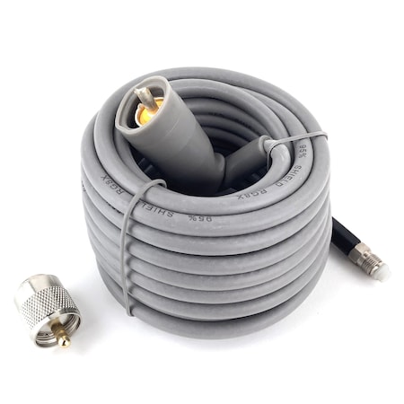 Das 18Ft Mini-8 Cb Antenna Cable K4018FME